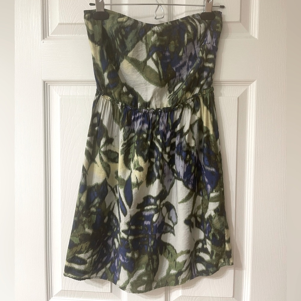 Strapless Multicolor Dress M